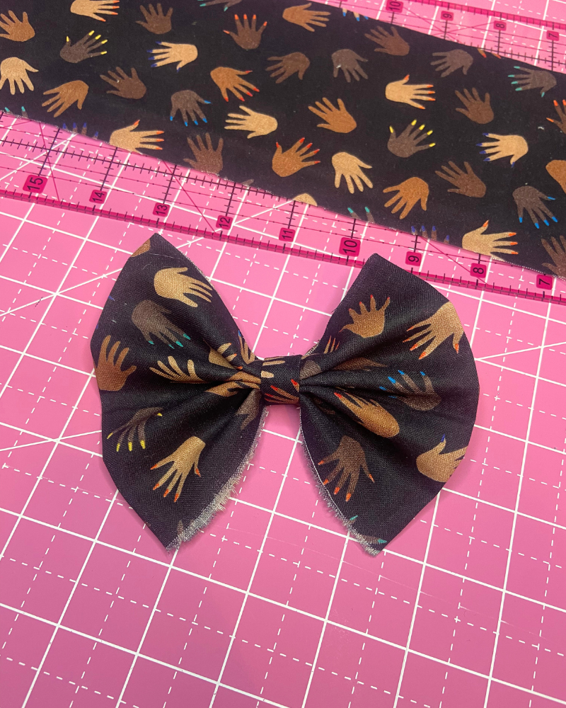 Juneteenth "Polished" Bow