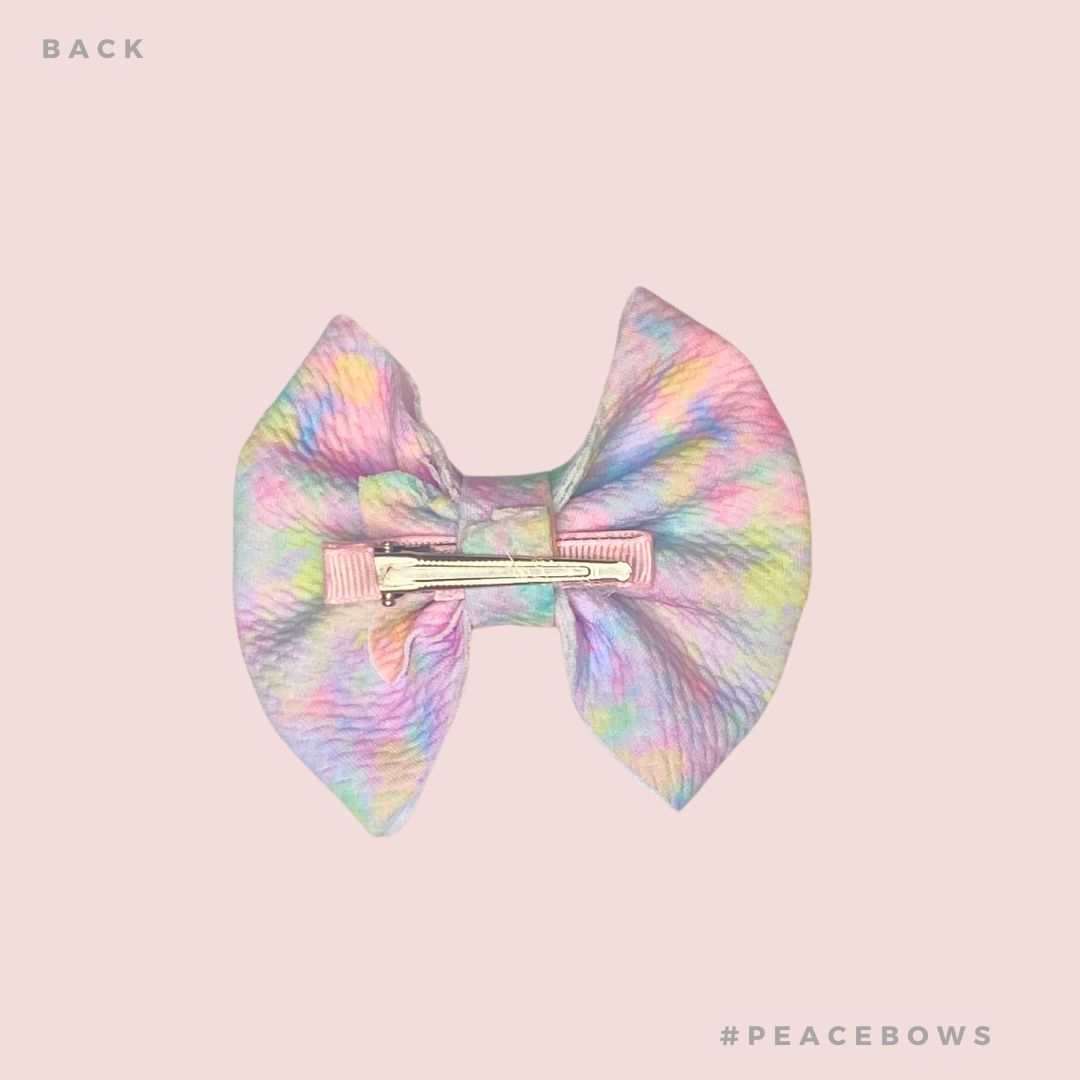 "Bowy" Bow in Tie Dye