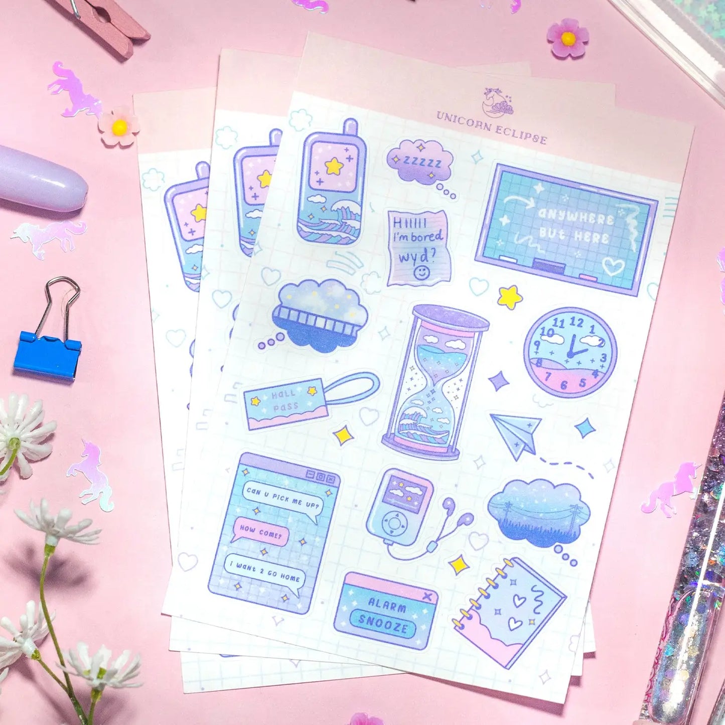 Classroom Daydreamer Sticker Sheet