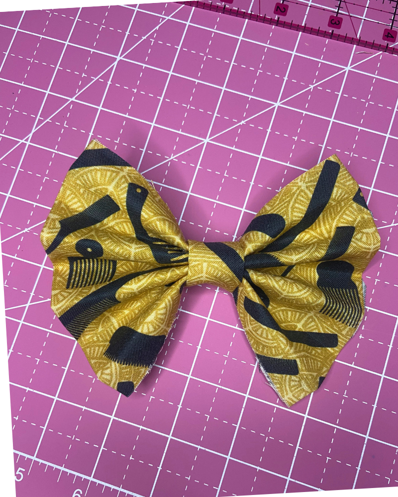 Juneteenth "Combs" Bow