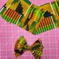 Juneteenth "Patterns" Bow